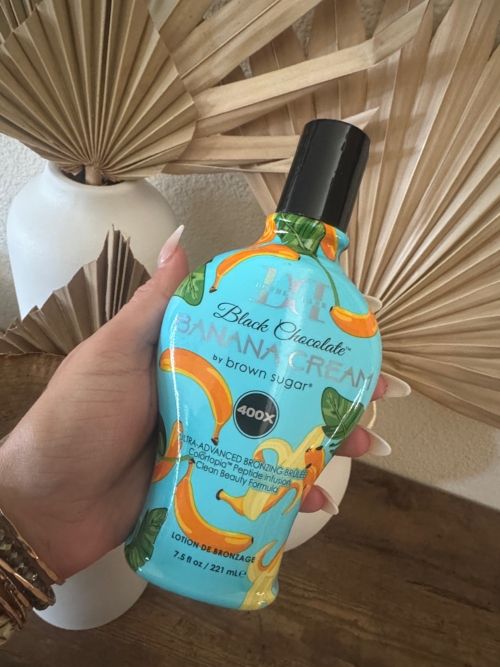 Black Chocolate Banana Cream Tanning Lotion
